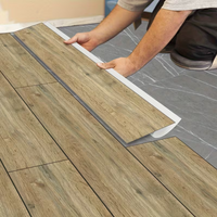 10 pieces PVC Removable Thickened Frosted Wood Grain Self-adhesive Wall Sticker Floor Bathroom Kitchen School Office Wall Floor