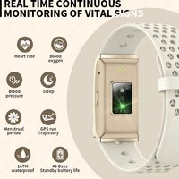 LIGE New No screen Smart Watch GPS trajectory 20-day Ultra-long Use Blood Oxygen Blood Pressure Monitoring Sports Smart Bracelet