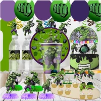BEAST KINGDOM The Hulk Invincibl strength party graduacion 2024 table decoration & accessories stickers suministros para fiestas
