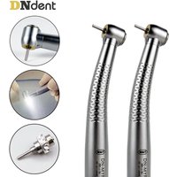 Dental 5 LED Light High Speed Handpiece Shadowless E-Generator Air Turbine for Dentist 2/4 Hole 5Water Spray Dentistry Equipment