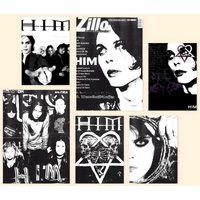 Music H-HIM Poster Waterproof HD Wall Art Decal Self-Adhesive Aesthetic Decor For Home Living