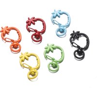 5pcs/lot Mix Snap Hook Trigger Clips Buckles For Keychain Lobster Clasp Hooks Key Ring Clasp DIY Jewelry Making Supplies