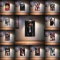 Rock Music Flag 3x5ft for Michael Jackson Fans Banner HD Print Brass Grommet Garage Bedroom Living Room Dorm Wall Decor Tapestry