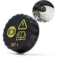 Car Brake Fluid Reservoir Cap Double-Layer Dustproof Brake Cap Replacement High-density Brake Fluid Cover For Auto Motorcycle