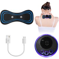 Smart Electric EMS TENS Pulse Muscle Stimulator Neck Back Abdomen Arm Leg Trainer Portable Body Shaping Massage Machine Device