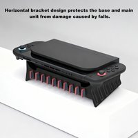 For Switch 2 Host Base Flat Storage Rack For Switch/OLED Universal Diagonal Stand Can Store Game Cards Angled Flat Storage Stand