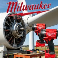 Milwaukee M18 FIW212 1/2" FUEL Brushless Impact Wrench 339Nm Complete Kit With M18 8.0Ah Lithium Battery And Original Charger