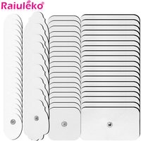50/100Pcs ELECTROD Tens Replacement Pads Nerve Muscle Stimulator Electrodes EMS Patch For Physiotherapy Therapy Body Massager