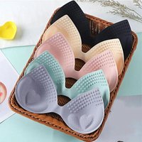 1 PC Latex Padded Pad Insert Bra Enhancer Padded Chest Padded Universal Breathable