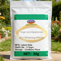 99% Purity Kojic Acid Dipalmitate Powder – Professional Skin Lightening & Anti-Aging Cosmetic Ingredient, Free Global Shipping