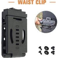 Tactical Belt Clips Universal Utility Belt Clip Outdoor Loops Camping Knife Blade Lock Large with for Holsters
