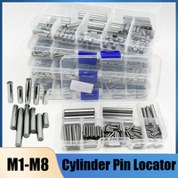 Stainless Steel Cylindrical Pin M1 M1.5 M2 M2.5 M3 M4 M5 M6 M8 Locating Dowel Fixed Shaft Solid Fixing Lock Pin Metal Rod Set
