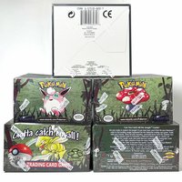 PKM Jungle Booster Box 1999 1st Edition 1Box 36 Packs Proxy Game Cards WOTC Sealed Wigglytuff Scyther Flareon Packs collections