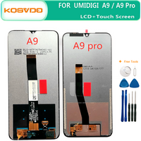 New For UMIDIGI A9 LCD Display + Touch Screen Assembly Replacement For Umi Umidigi A9 / A9 Pro A9Pro Smartphones Repair Screen