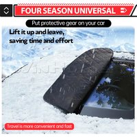 Car Windshield Cover for Ice and Snow, Thick Protective Windscreen Covers for Ice & Sleet Weatherproof for Winter