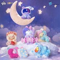 My Little Pony Sleeping Plush Blind Box(Pick a random one), Silicone Face&Plush Body, Cute Cartoon Collecting Toys, Kawaii Gift