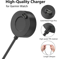Magnetic Fast Charger For Garmin Vivoactive 3 4 S/Fenix 8 7 s 7x 5 6x/Venu 2 2S Sq Charger For Forerunner 945 245 Charging Cable