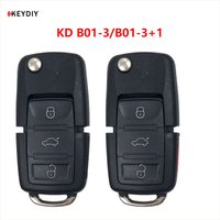 5/10pcs KEYDIY KD B01-2 B01-2+1 B01-3 B01-3+1 Universal Remote Key KD900 B Series Remote Control for VW KD-X2