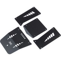 KYX Racing Aluminum Alloy Car Body Panel Kit Car Shell Guard Plate Kit Upgrades Accessories for RC Crawler Car Axial Capra UTB18