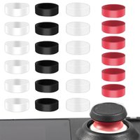 24pcs Joystick Protector Ring Prevents The Joystick From Scratching And Paint Loss Silicone Elastic Protective Ring