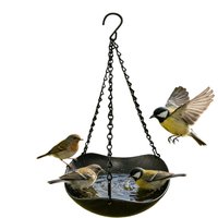 Bird Bath 2 In 1 Weather-Resistant Vintage Removable Bird Water Bowl Bath Plate For Garden Balcony Courtyard Backyard Lawn Tree