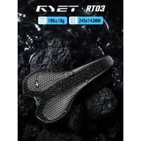 AliExpress RYET Ultralight Carbon 3D Printed Bicycle Saddle 190g/210g 7*9 Bike Seating Cushion Road MTB Mountain Gravel Cycling Bike Parts