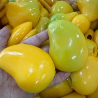 Color-Changing Squishy Mango Peel Stress Ball Mango Squishy Fidget Ball Toy ASMR Sensory Stress Relief Toy for Adult