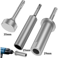 SDS Plus Ground Rod Driver Durable Hardened Steel SDS Plus Drill Earth Stake Grounding Rod for All SDS Plus Rotary Hammer Drill