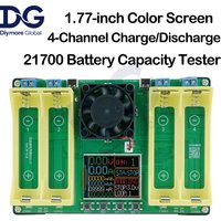 BT4-21700 Battery Capacity Tester 4/1 Channel Charge/Discharge Integrated Battery Tester 1.77-inch Color Screen Detection Module