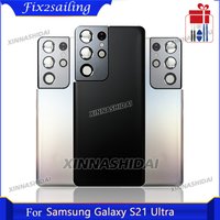 New Cover For Samsung Galaxy S21 Ultra Panel Battery Back Cover Housing Panel-100% Tested High Quality