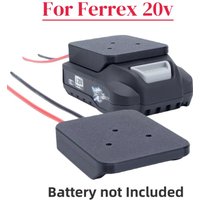 AliExpress NONE Converter Battery Adapter For Aldi Ferrex Activ Energy DIY 14AWG For Router DiY For Toy/Bicycle Connector(Only Adapter)