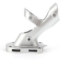 Heavy Duty Aluminum Mount Aluminum Flag Pole Holder Aluminum Alloy Wall Flag Holder Mounting Base Accessories