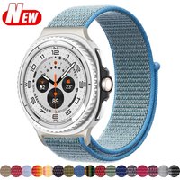 New Nylon woven Band For Samsung Galaxy Watch 8 40mm 44mm Velcro Sport watch strap for Samsung Galaxy watch 8 Classic 46mm strap