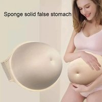 Belly button pregnant women fake belly stage performance props fake pregnancy cotton breathable lightweight sponge fake belly