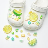 Summer Limited DIY Fruit Shoes Charms Set Women 2026 Sweet Cherry Cake Clogs Accessories Korean Women Food Toy Shoes Decorations