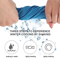 Cold Sensation Towel Quick Drying Ice Silk Towel Sweat Absorbing Ice Cold Towel Cool And Comfortable Cold Sweat Absorbing Towel