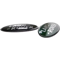 10.5x5.3cm Car Body Rear Trunk Emblem Badge Sticker for Land Rover Discovery Sport Defender Aurora Range Rover Evoque Decoration