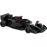 271PCS Building Blocks Racing Black Car Formula W15 Model Creative Building Block Sports Car Boy Birthday Gift Adults