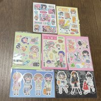Cute Sweet Cool Japanese Shibuya Girl Sticker Korean Kawaii Cartoon Y2k Stickers Hand Account Diary Scrapbook Decorative Sticker