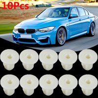 10Pcs Nylon Auto Car Clip Fit for BMW Under Cover Nut Grommet Trim Clips Part Number 07147201307