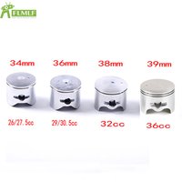 34mm 36mm 38 39mm Piston Set for 26cc 29cc 30.5cc 32cc 36cc CY Zenoah Gas Engine for 1/5 HPI ROFUN ROVAN KM BAJA 5B 5T 5SC PARTS