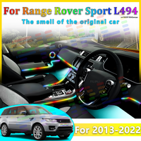 For Range Rover Sport L494 Car LED Ambient Lamps Colorful Atmosphere Lights Auto Interior Neon Strip App Control 64 RGB Light