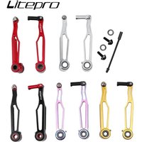 AliExpress NONE Litepro Folding Bike V Brake Short/Long Arm 82mm/108mm Clamp 412 CNC Ultra Light Bicycle Accessories Parts