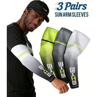 AliExpress GAFASTWO 1/3Pairs Unisex Cycling Running Sports Sleeve Arm Cooling Sleeves UV Sun Protection Cuff Cover Protective Elastic Arm Sleeves