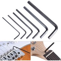 Schraubens chl üssel Gitarren reparatur werkzeuge Gitarren basshals Brücken knopf Trimmer Inbus schlüssel setzt Saiten instrumenten zubehör