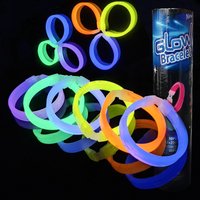 Children's Party Fluorescent Bracelet Luminous Birthday Party For kids adult Night Run Activity Safety Warning Bracelet