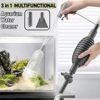 Durable Aquarium Suction Pump Kit for Easy Water Changes & Sand Cleaning Efficient Fish Tank Maintenance Tool with Flexible Hose