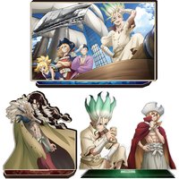 Dr.STONE NEW character Senku Ishigami Ryusui Nanami Gen Asagiri Anime Toy figures BIG Acrylic stand holiday gift deskornament