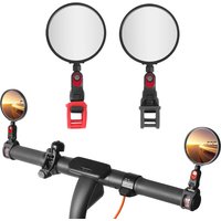 Rear-view Mirror for Ninebot MAX G3 G2 ZT3 Pro F3 F3Pro E3 E3Pro E2Pro F2Pro F2Plus C2Pro Electric Scooter Rear View Mirrors