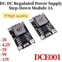 10/5/1PCS,DC-DC Buck Converter Step Power Supply Module 5V-30V To 3.3V 5V 9V 12V 3A Voltage Regulator For Car Motorcycle Battery